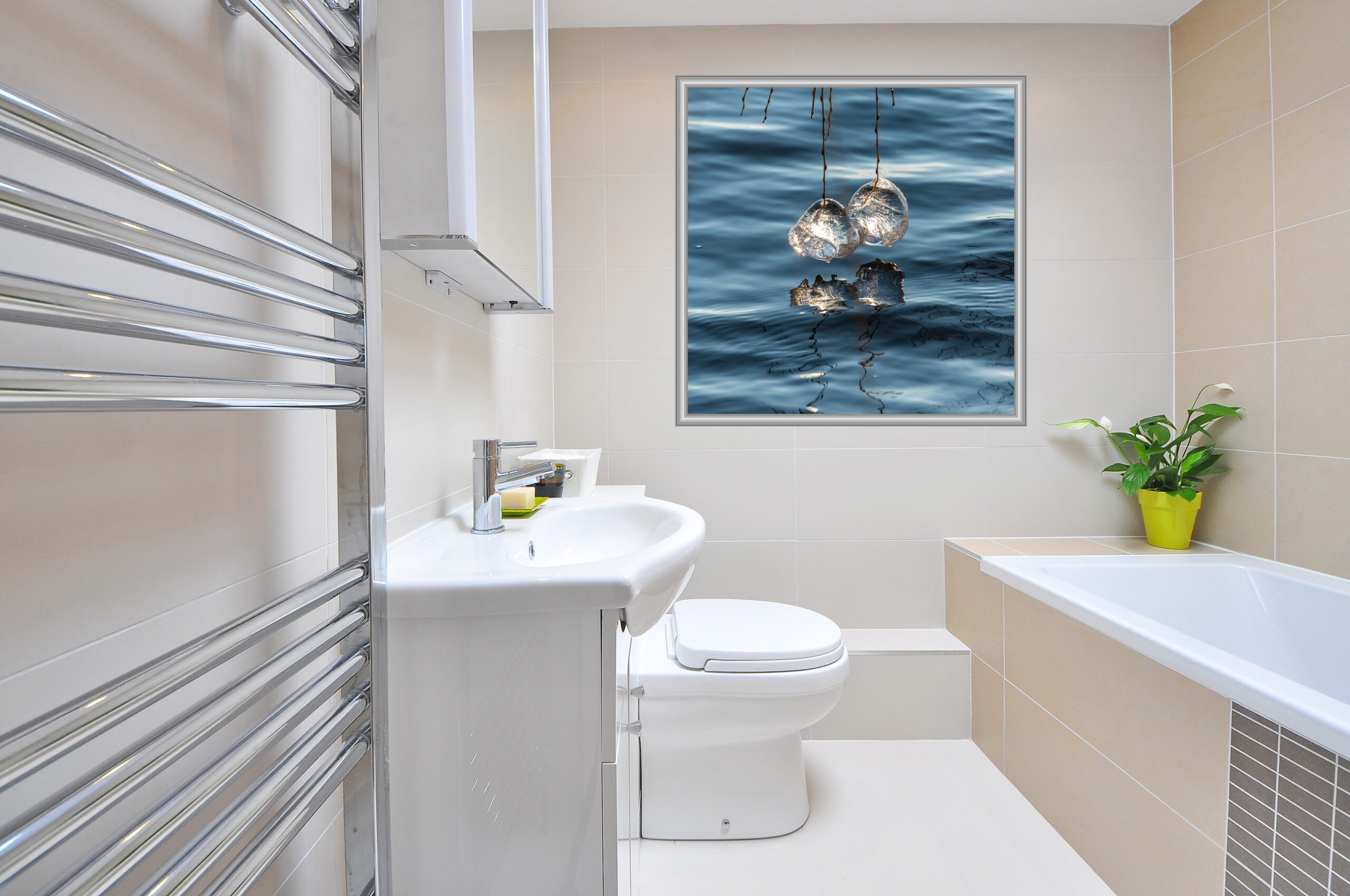 Winter Creations I, River, Nature - Image 2