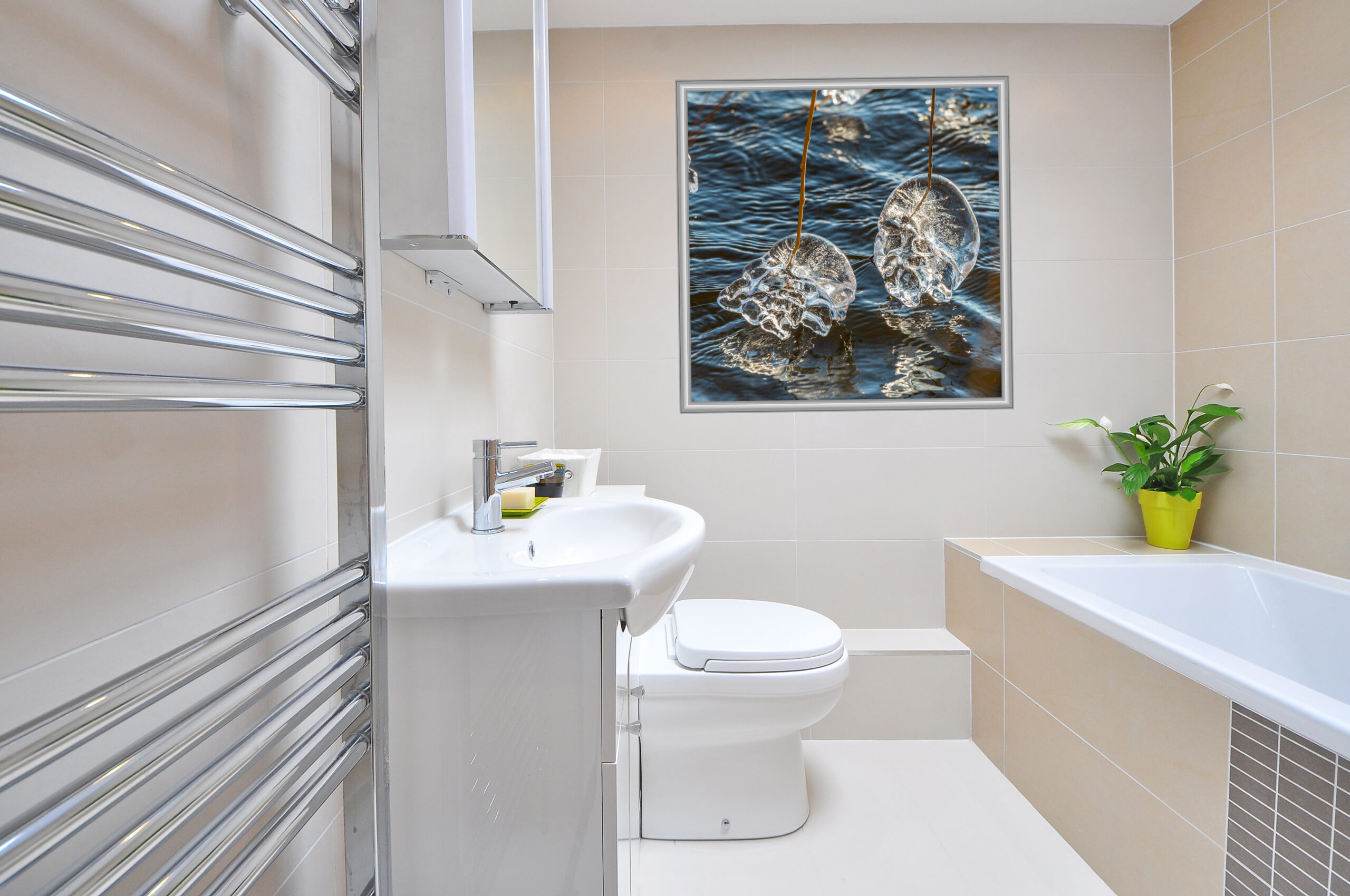 Winter Creations III, River, Nature - Image 2